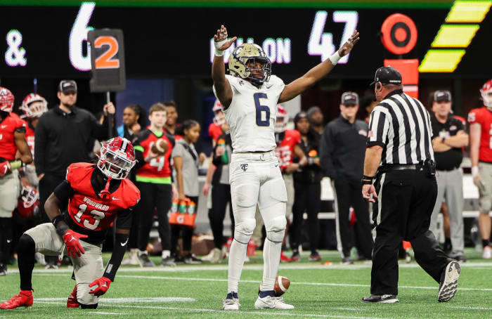 Thomas County Central vs Woodward Academy 6A State Championship - Colin Hubbard - 12-12-2023 - 7611